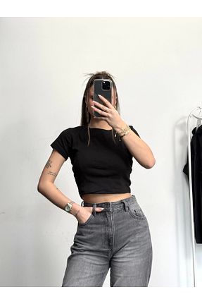 بلوز رنگی زنانه یقه دوچرخه nona butik - کد 917635015