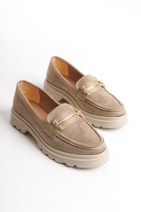 کفش آکسفورد قهوه ای زنانه چرم لاکی Shoesers - کد 917654909