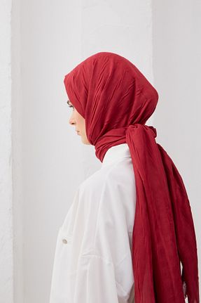 شال قرمز زنانه QANU - کد 917653170