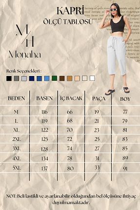 شلوارک و برمودا سبز زنانه رگولار MONAHA - کد 917686778