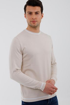 پلیور قهوه ای مردانه ساده Uki - کد 888341906