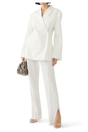 کت بلیزر سفید زنانه Blazer JACQUEMUS - کد 920714158