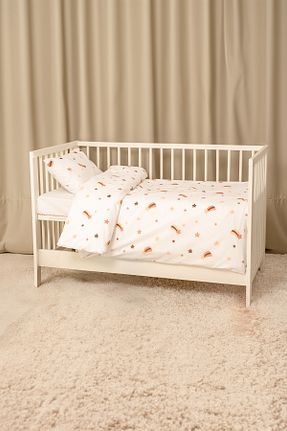 ست روتختی کودک و نوزاد قهوه ای پنبه ای Minidola - کد 906403541
