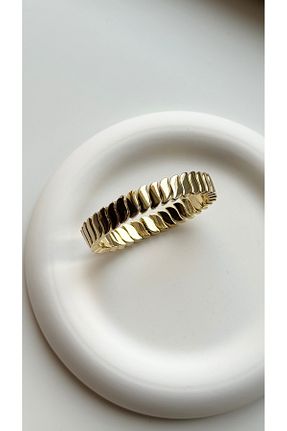دستبند استیل (فولاد) طلائی استیل (فولاد) Soles - کد 917776235