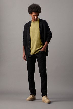 شلوار جین مشکی مردانه پاچه تنگ Calvin Klein - کد 889965162