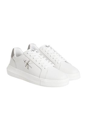 کفش اسنیکر سفید مردانه بند دار Calvin Klein - کد 882240419
