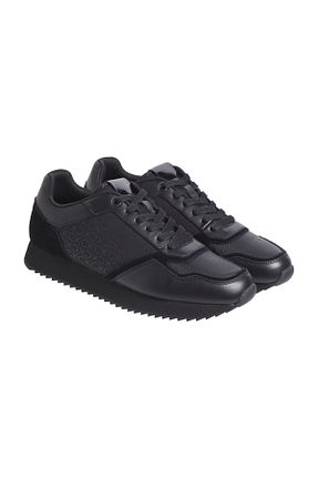 کفش اسنیکر مشکی مردانه چرم Calvin Klein - کد 883828809