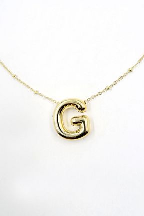 گردنبند جواهر طلائی زنانه Trend Alaçatı Stili - کد 904901587