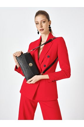 کیف دوشی مشکی زنانه چرم مصنوعی Pierre Cardin - کد 904099009