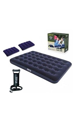 تشک و مبل بادی سرمه ای 2 نفره Bestway - کد 91809207