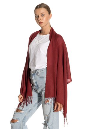شال زرشکی زنانه پنبه ای Vitollex - کد 136305076