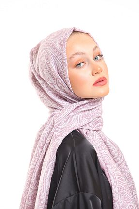 شال صورتی زنانه پلی استر 19V69 ITALIA - کد 137194683