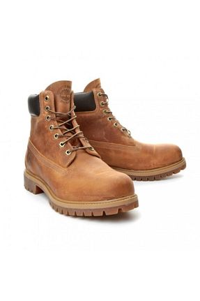 بوت / نیم بوت قهوه ای مردانه چرم مصنوعی Timberland - کد 137200259
