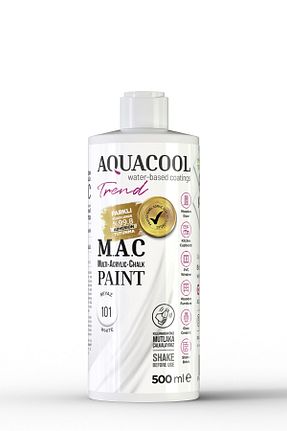 رنگ اکریلیک سفید Aquacool Trend - کد 137217663