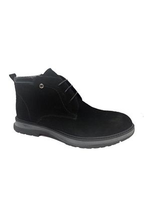بوت / نیم بوت مشکی مردانه جیر Pierre Cardin - کد 137590831