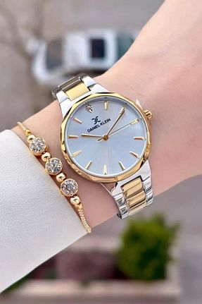 ساعت مچی زرد زنانه 31-35 میلی متر Daniel Klein - کد 921878767