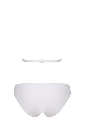 ست بیکینی سفید زنانه لیکرا SAILOR moda - کد 917784718