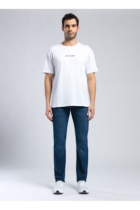 شلوار سفید مردانه پاچه لوله تفنگی Lee Cooper - کد 917784928