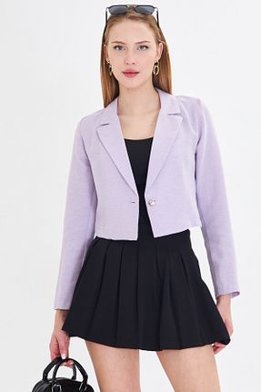 کت بلیزر بنفش زنانه پلی استر armonika - کد 700435104