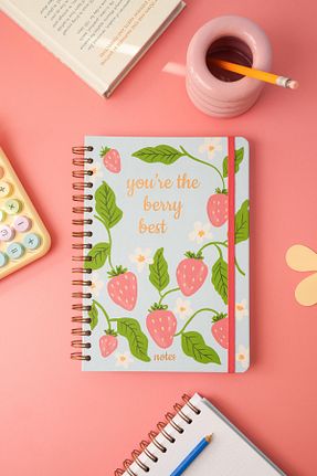 دفتر آبی Sert Matt Notebook - کد 917792799