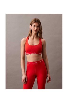 سوتین ورزشی قرمز زنانه پلی استر Calvin Klein - کد 921610831