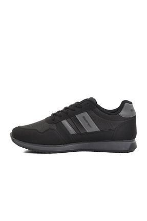 کفش اسنیکر مشکی مردانه چرم Slazenger - کد 917803969