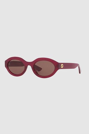 عینک آفتابی صورتی زنانه 53 Gucci - کد 917804262