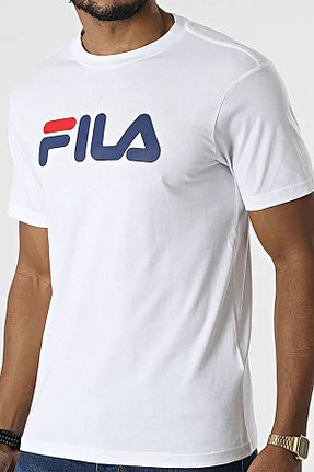 تیشرت اسپرت سفید مردانه رگولار Fila - کد 917805024