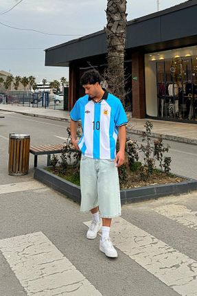 پولوشرت آبی مردانه اورسایز Flaw Wear - کد 917807700