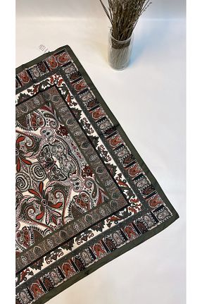 روسری خاکی 90 x 90 Onur - کد 917806905