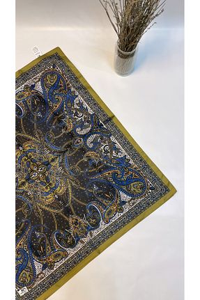روسری خاکی 90 x 90 Onur - کد 917805022