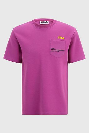 تیشرت اسپرت بنفش زنانه رگولار Fila - کد 917804913