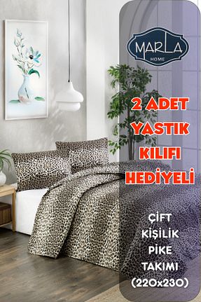 پیکه و ست پیکه دونفره متالیک 220 x 230 MARLA HOME - کد 917817373