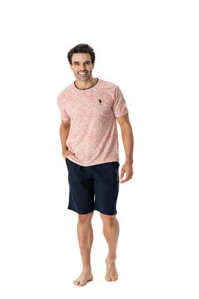 ست لباس راحتی قرمز مردانه طرح دار U.S. Polo Assn. - کد 808116264
