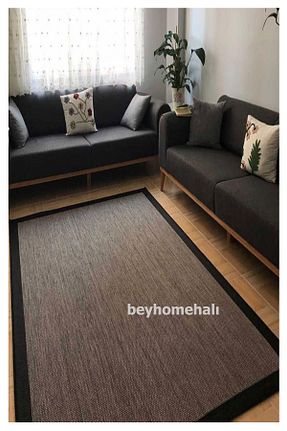 فرش مشکی زیره ضد لغزش Byhome - کد 917810360