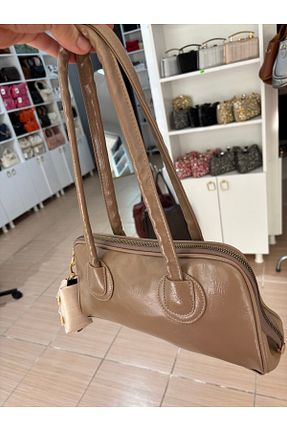 کیف دستی بژ زنانه سایز متوسط GÖNÜL - کد 917827861