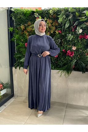 لباس حجاب آبی زنانه رگولار Puane - کد 917820268