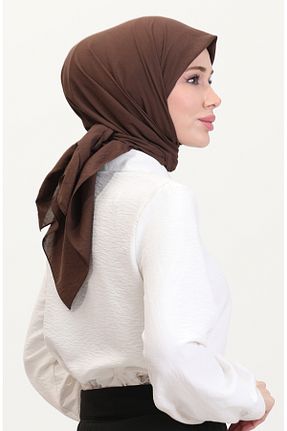 روسری قهوه ای sefamerve - کد 917827705