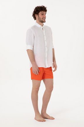 شلوارک ساحلی صورتی مردانه پلی استر U.S. Polo Assn. - کد 920760349