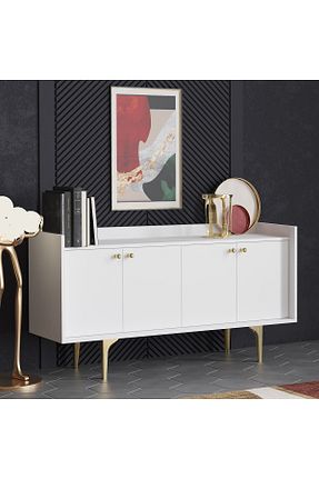 کنسول سفید Suntalam Decormet - کد 917836407