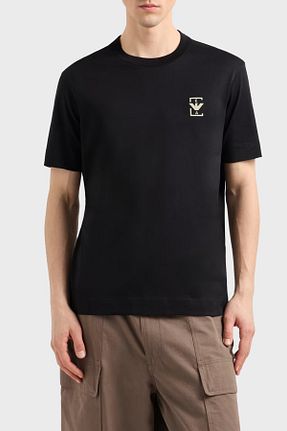 تیشرت مشکی مردانه رگولار Emporio Armani - کد 917970195