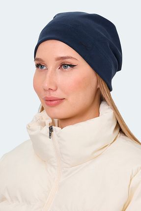 کلاه پشمی سرمه ای زنانه Slazenger - کد 917849588