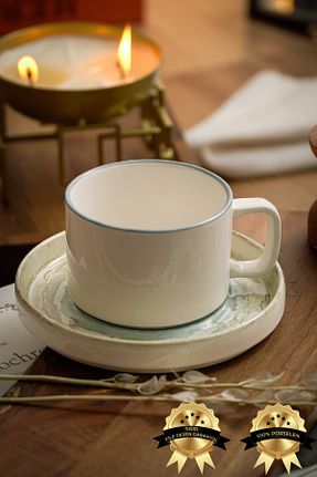 فنجان چای رنگی پرسلن Heda Porselen - کد 801883056