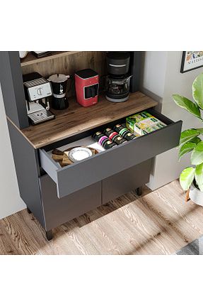 کابینت چند منظوره طوسی Suntalam ROOMART - کد 885510279