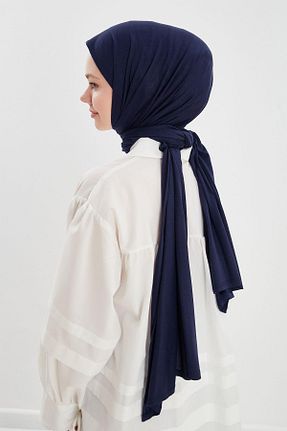 شال سرمه ای زنانه MARKALİSTE - کد 381833793