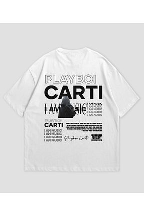 تیشرت سفید زنانه اورسایز SVART WEAR - کد 917996477