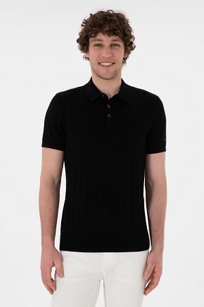 پلیور مشکی مردانه ساده U.S. Polo Assn. - کد 918010549