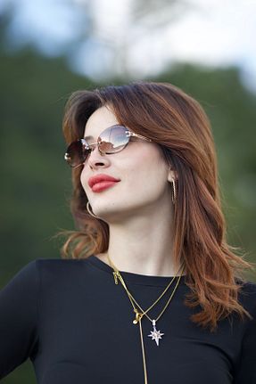 عینک آفتابی رنگی زنانه UV400 Angel Eyes - کد 5912498