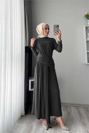 لباس حجاب مشکی زنانه Relaxed dipmoda - کد 919758388