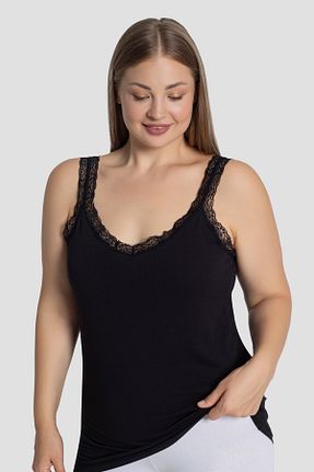 رکابی سایز بزرگ مشکی زنانه سایز بزرگ Arma Yıldız - کد 841573183